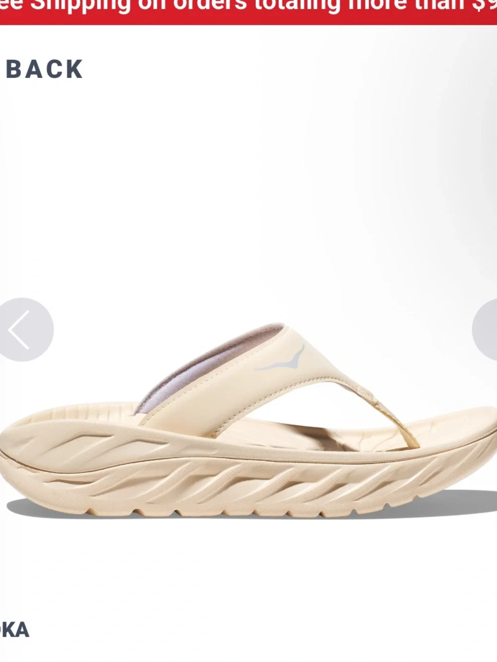 * | HOKA | ORA Recovery Flip. Size M-7, W, 9.